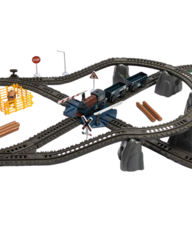 Valgustuse ja heliefektidega lokomotiiv