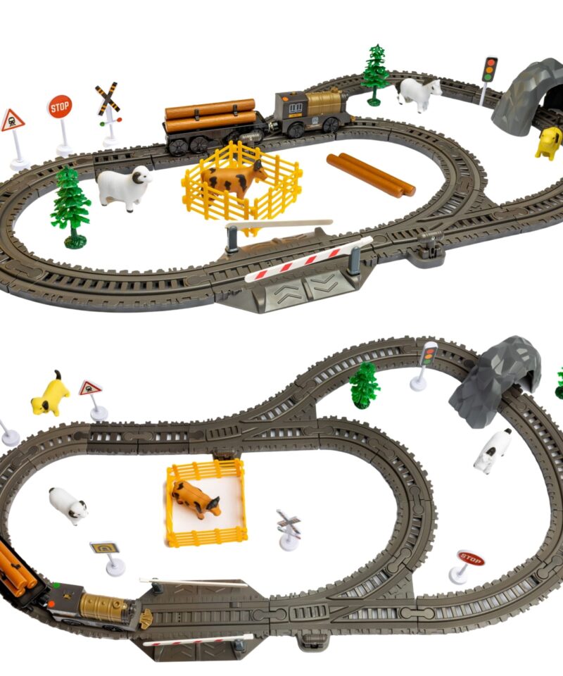 Elektriline rongikomplekt koos radadega