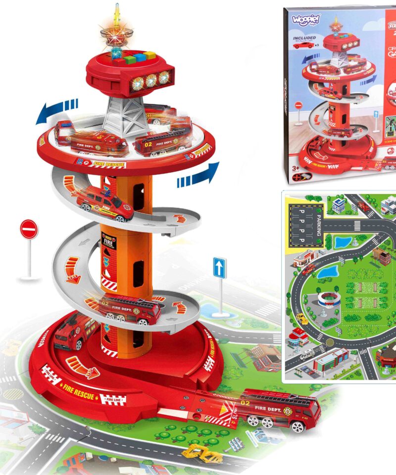 Mitmetasandiline parkimismaja mängimiseks