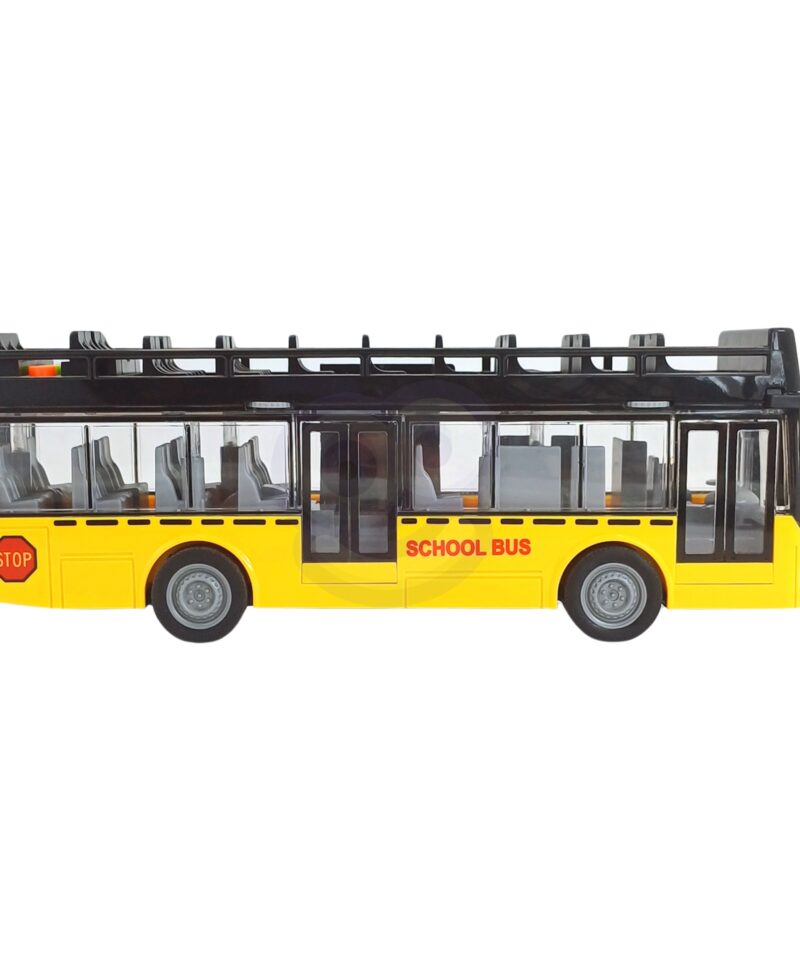 Kummist rehvidega mängubuss