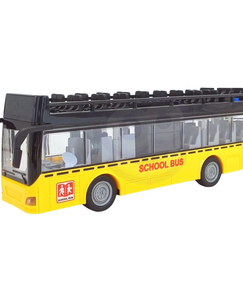 Sinine tuli mängubussi sees