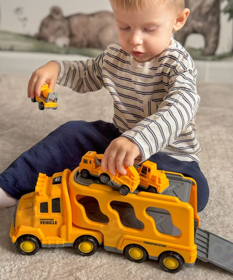 Laste Mänguautode Komplekt viie autoga