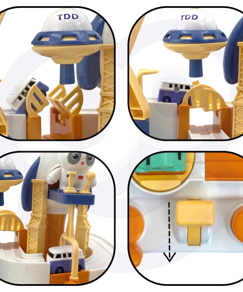 Kosmosebaasi teemaline mängukomplekt