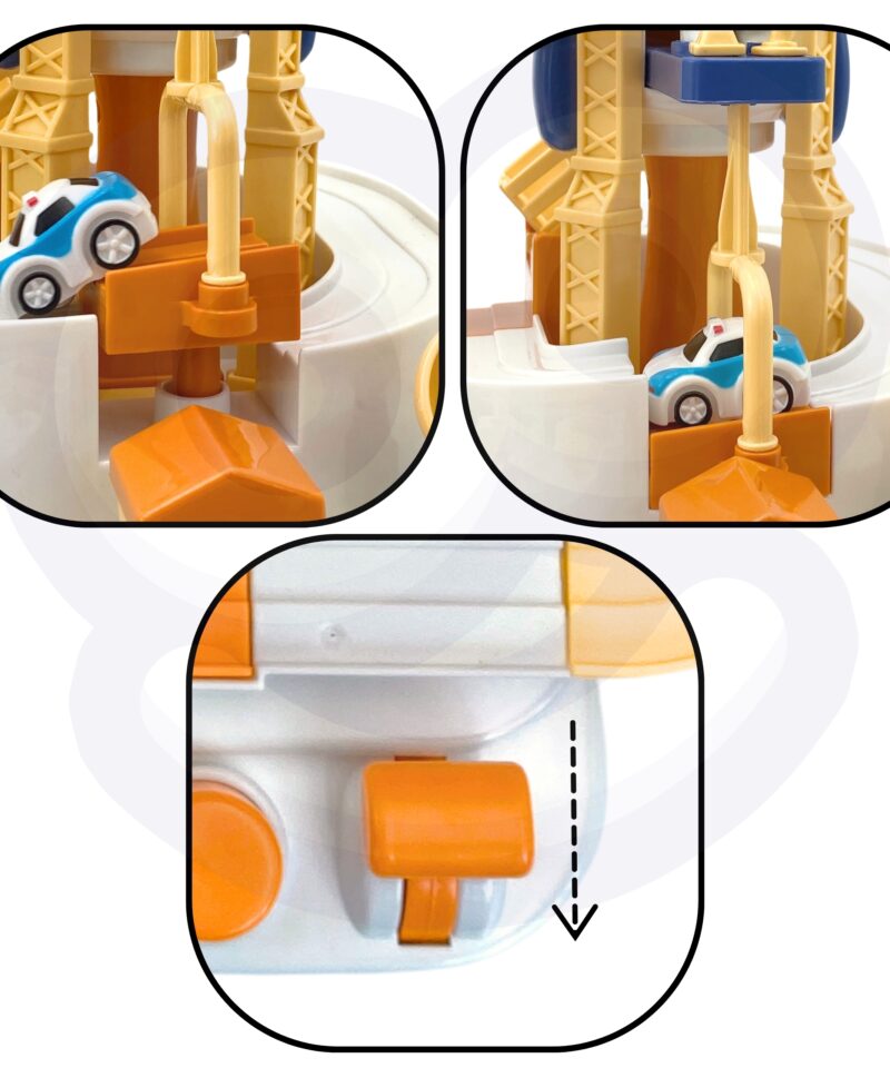 Magnetiga liikuvad autod rajal