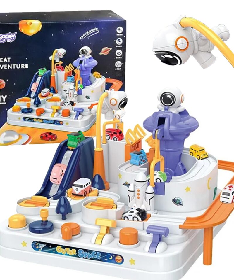 Interaktiivne autode takistusrada mänguasjana