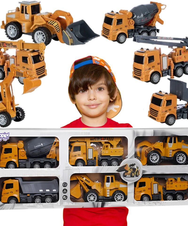 Ehitusmasinate Komplekt Lastele mänguks