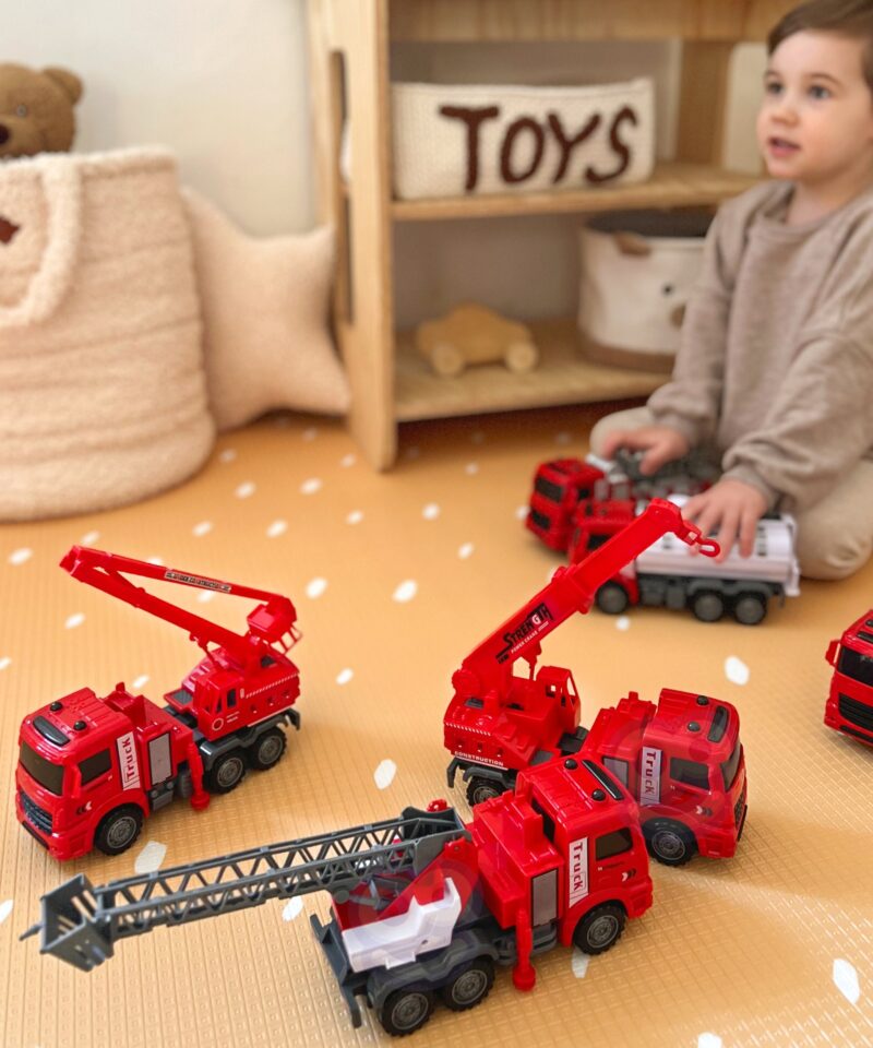 Tuletõrjeautode komplekt lastele