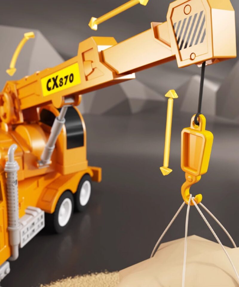 Loovust arendav kraana mänguasi