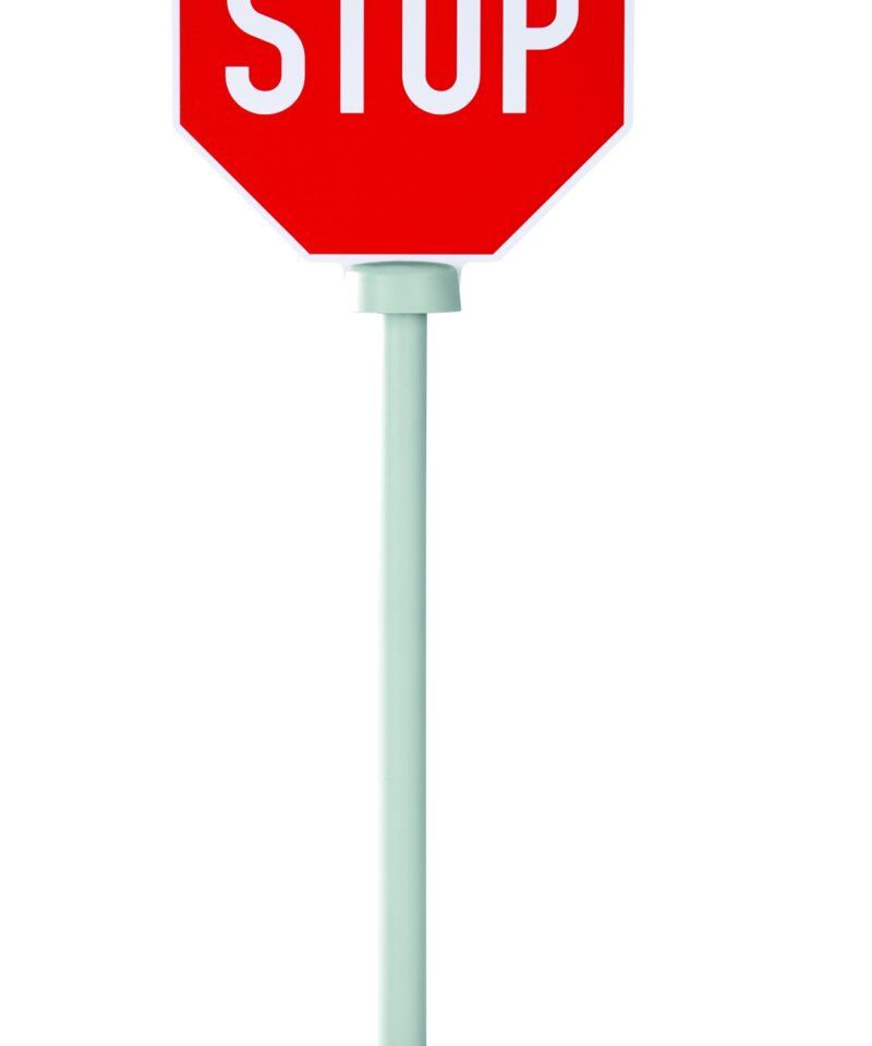 Laste liiklusmärkide komplekt realistlike märkidega