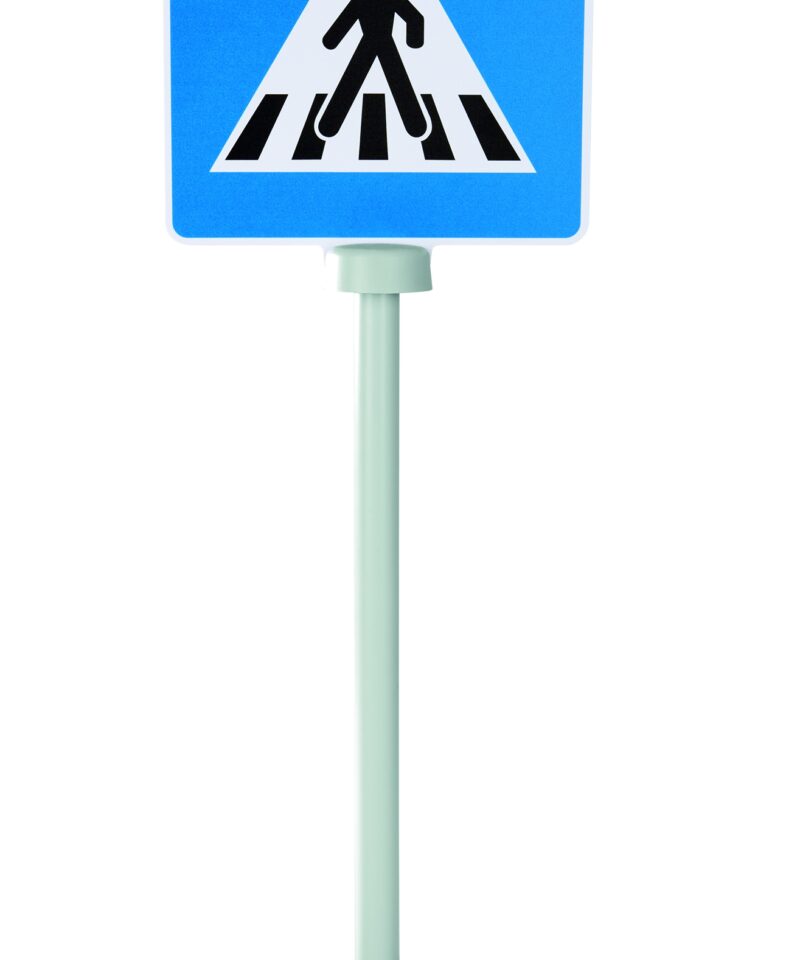 Laste liiklusmärkide komplekt UV-kindlast plastikust