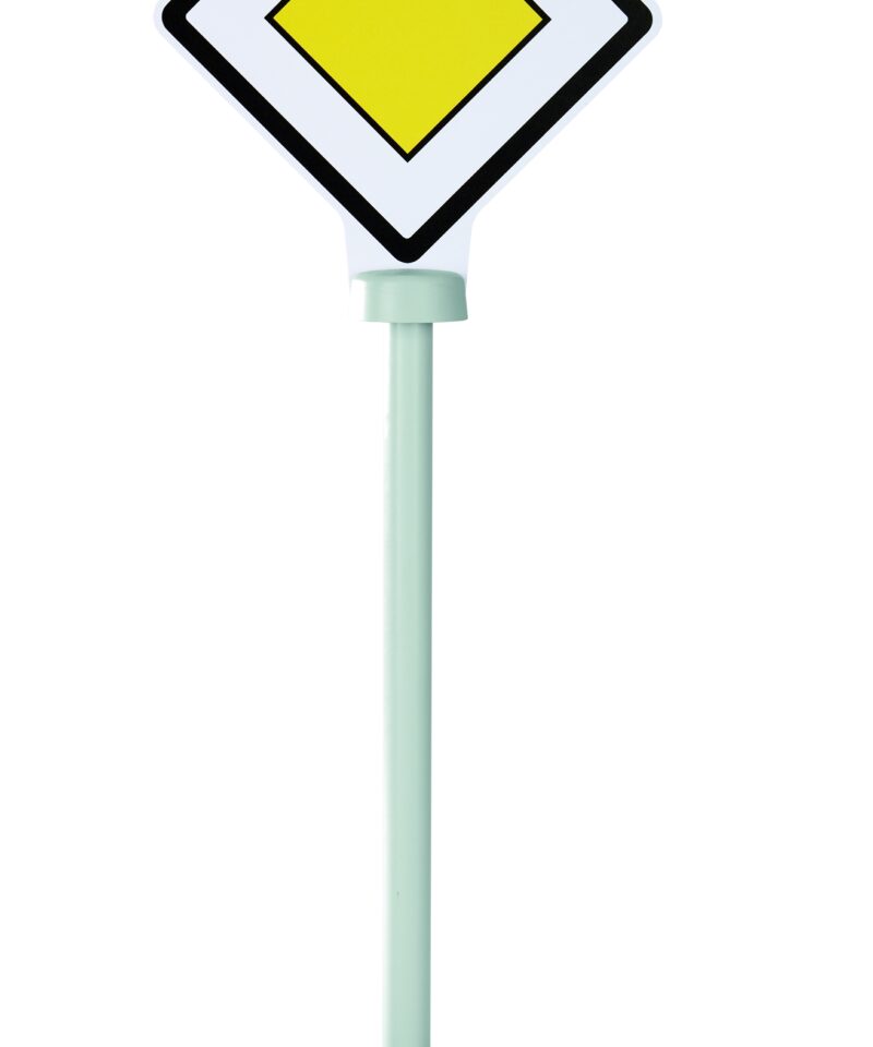 Laste liiklusmärkide komplekt UV-kindlast plastikust