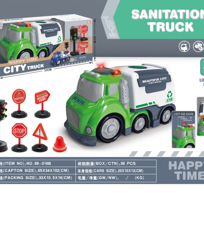 Vastupidav plastikust mänguauto