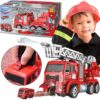 Interaktiivne tuletõrjeauto lastele mängimiseks