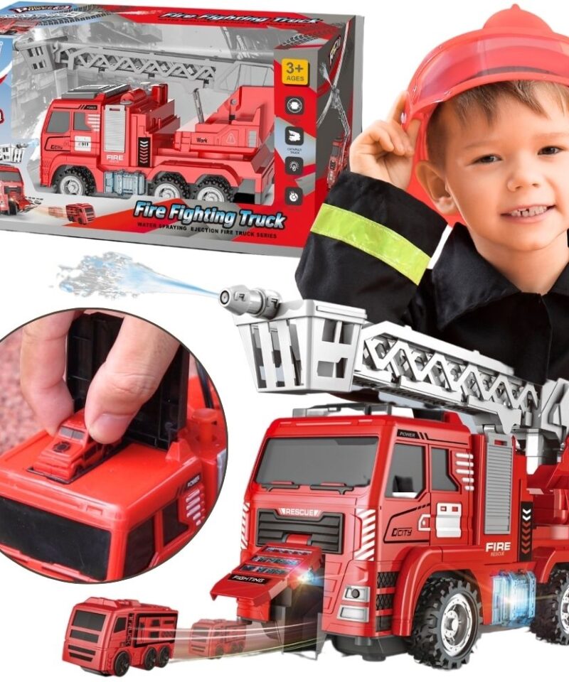 Interaktiivne tuletõrjeauto lastele mängimiseks