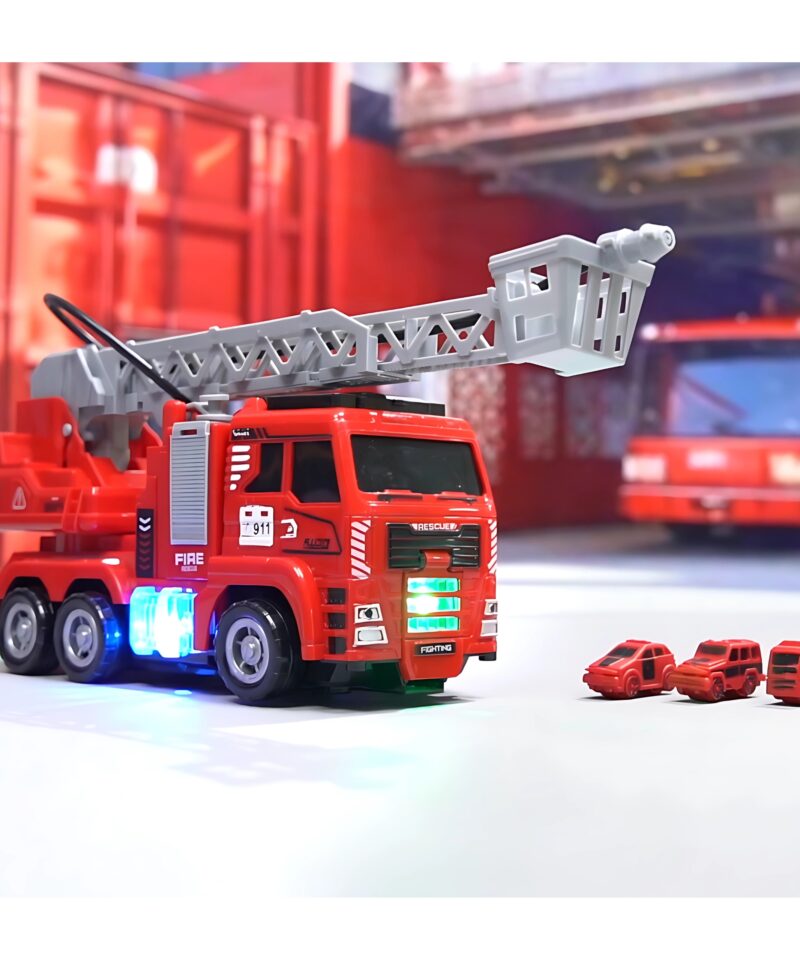 LED-valgustusega tuletõrjeauto