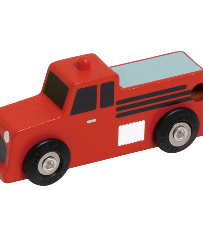 Pukseerimisauto puidust komplektis