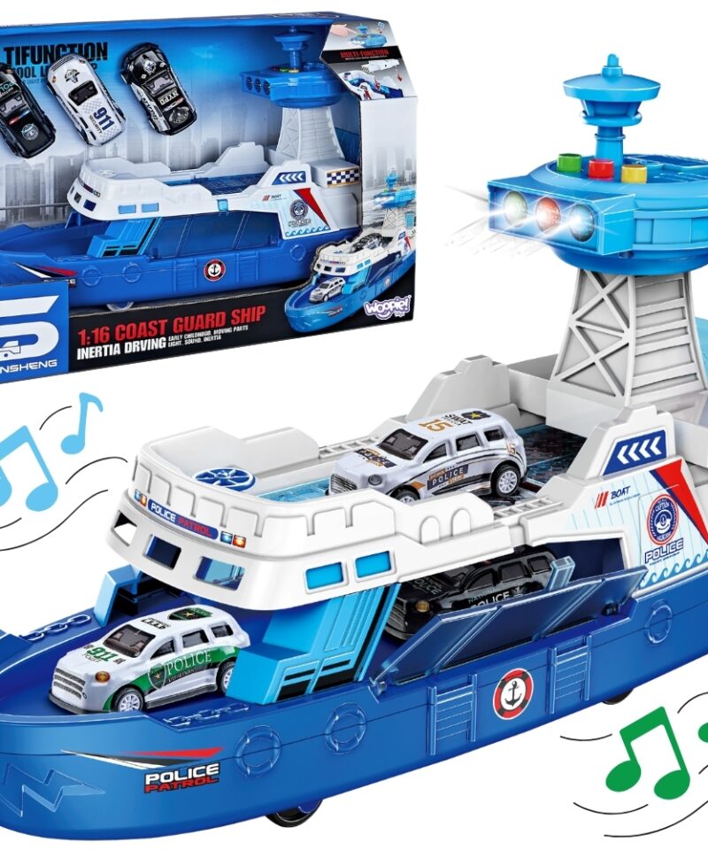 Interaktiivne politseipaat koos autodega