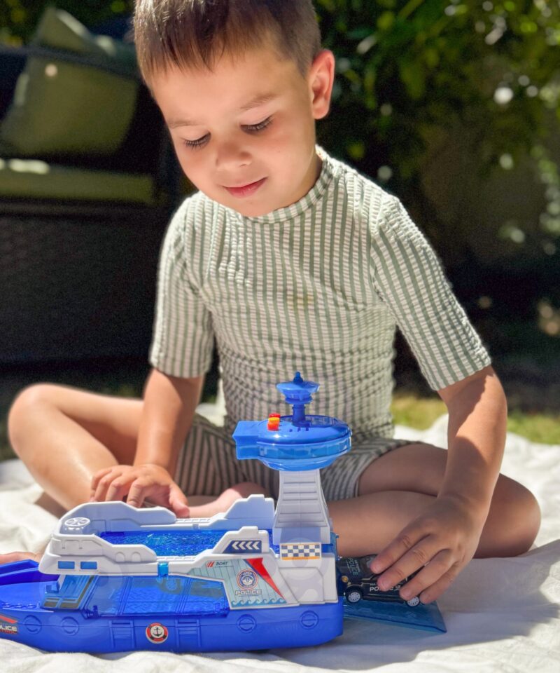 Politseipatrullpaadi komplekt lastele