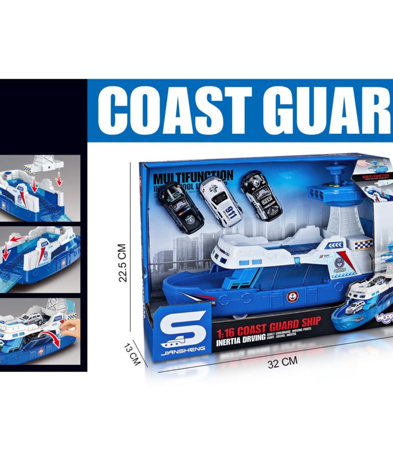 Põnev mängukomplekt korrakaitse fännidele