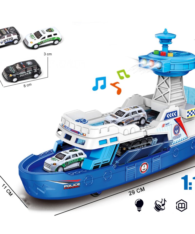 Põnev mängukomplekt korrakaitse fännidele