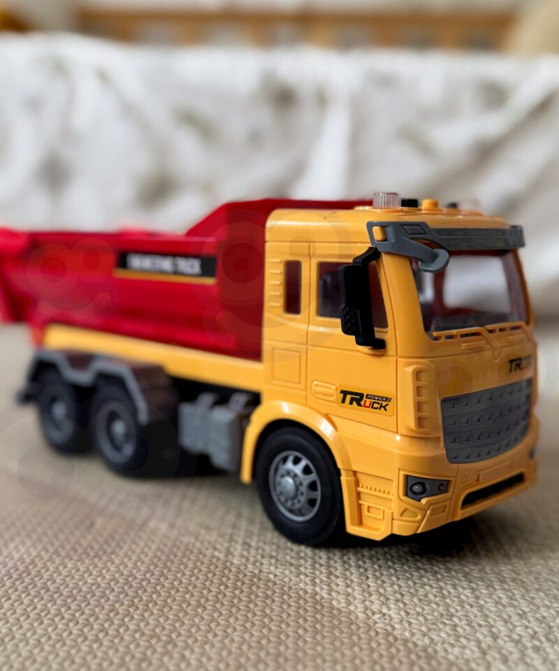 Ehitusauto detailne pilt