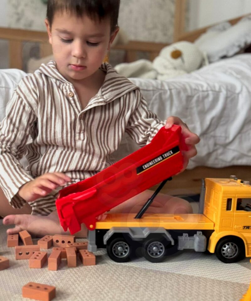 Ehitusauto detailne pilt