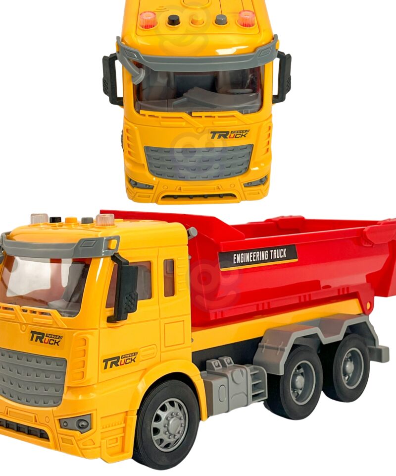 Ehitusauto detailne pilt