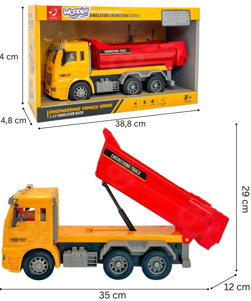 Ehitusauto detailne pilt
