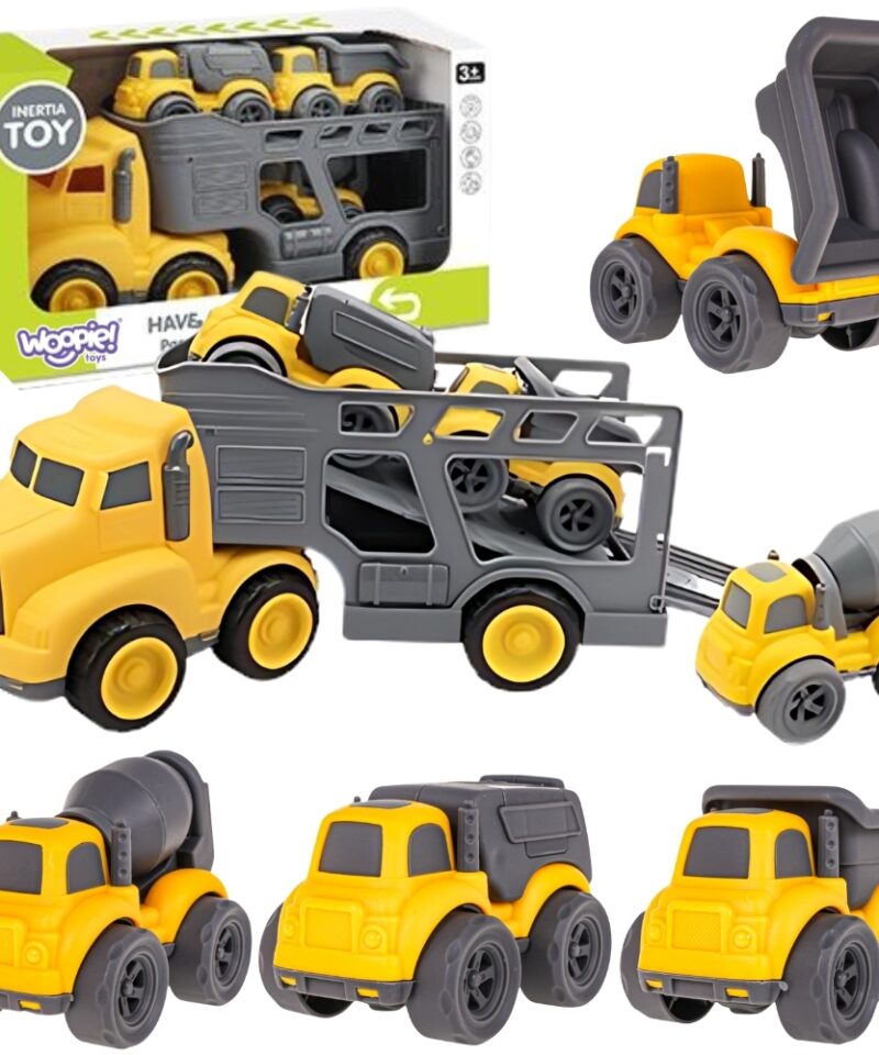 Ehitusmasinate mängukomplekt lastele