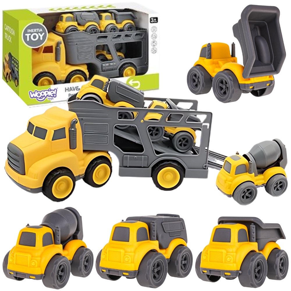 Ehitusmasinate mängukomplekt lastele