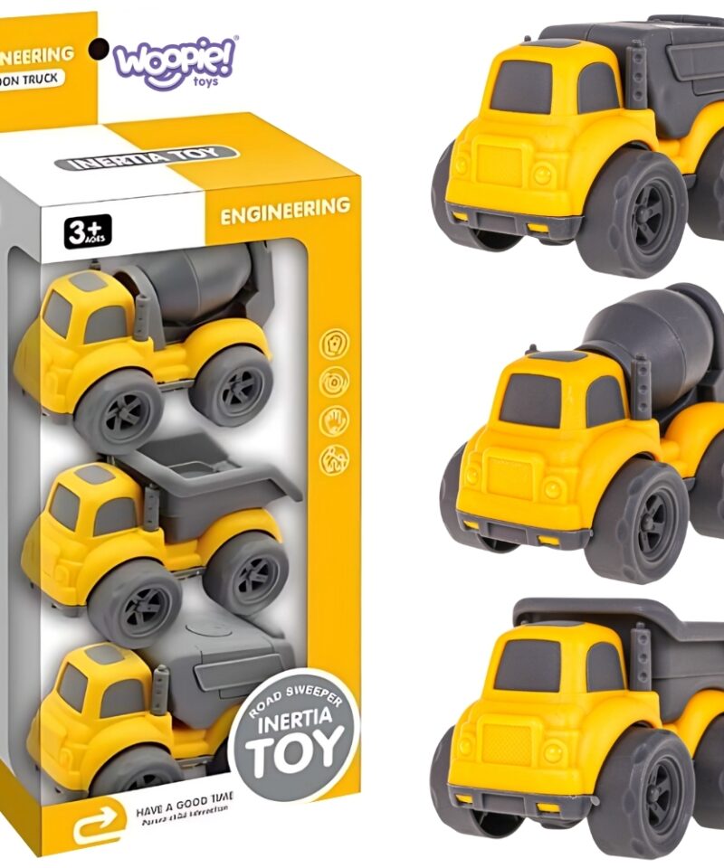 Ehitusmasinate komplekt kolm autot