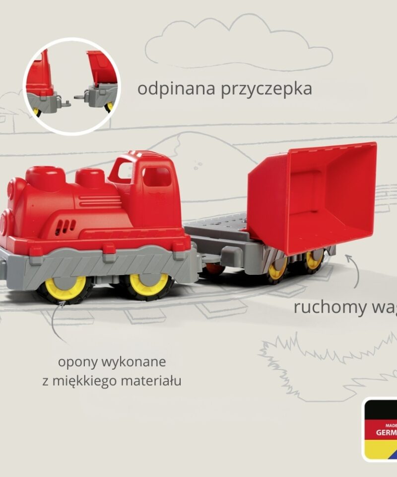 Kaubavedur ja kallurvagun liivakasti jaoks