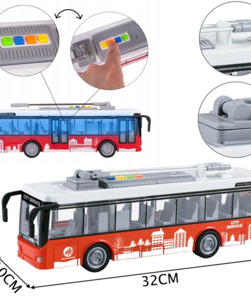 Elektriline troleebus liikuvate pantograafidega