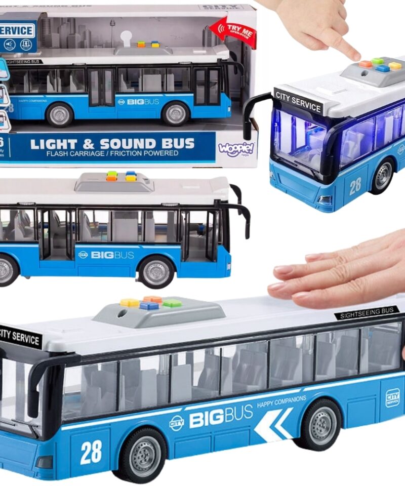 Interaktiivne mänguauto buss lastele