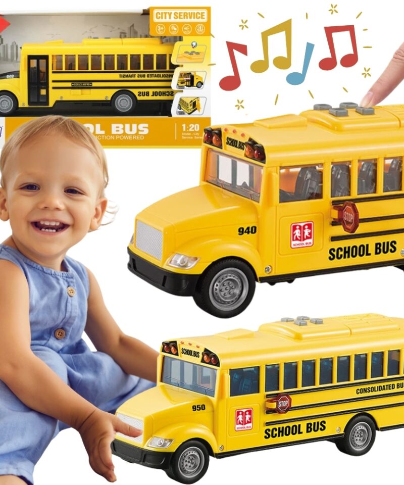 Interaktiivne elektriline koolibuss mänguasi