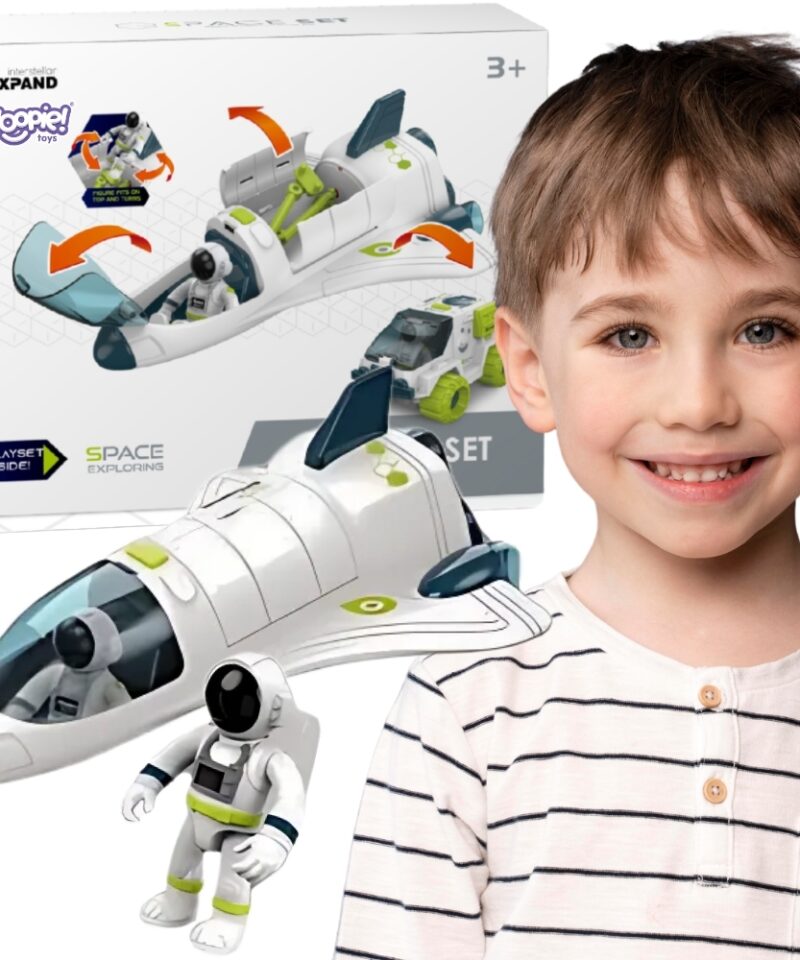 Kosmoseavastuse mängukomplekt koos kosmosesüstikuga