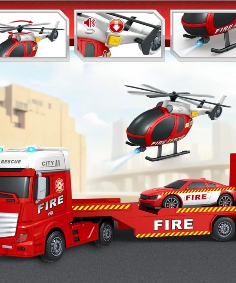 Helikopter ja auto mängukomplekt