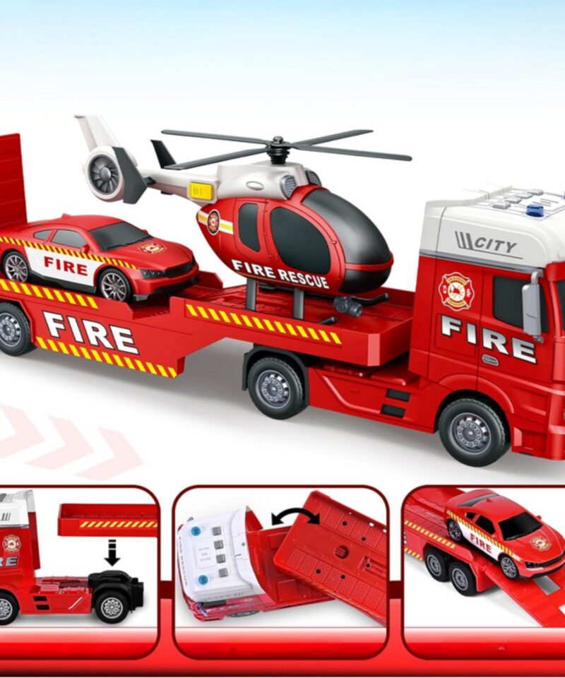 Helikopter ja auto mängukomplekt