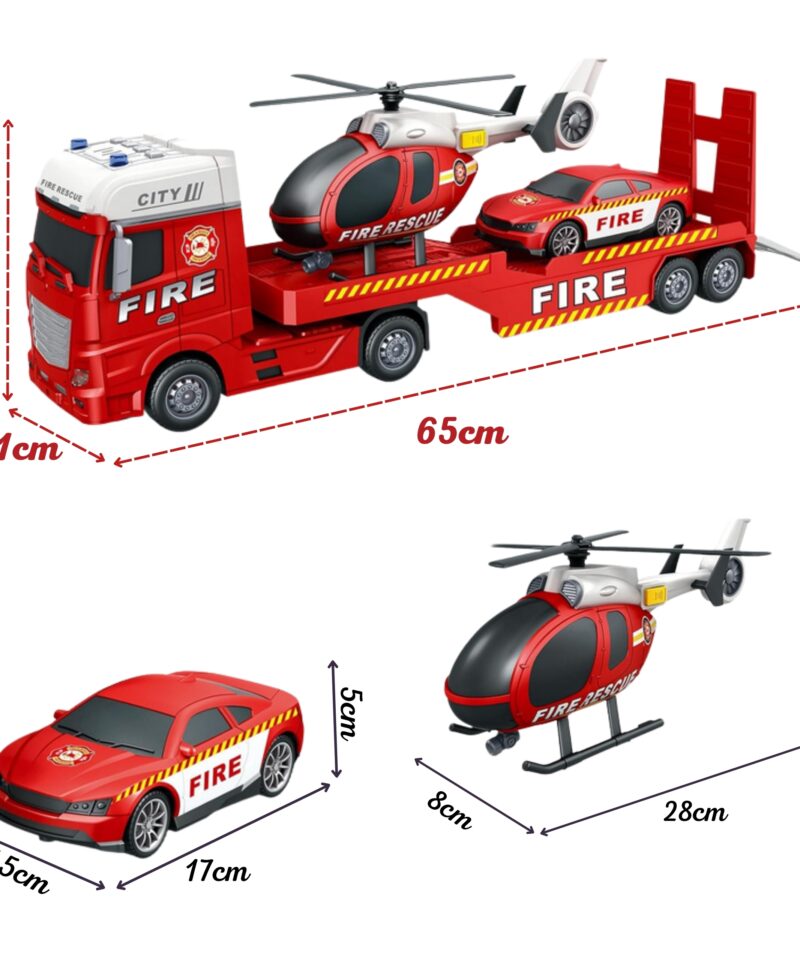 Helikopter ja auto mängukomplekt