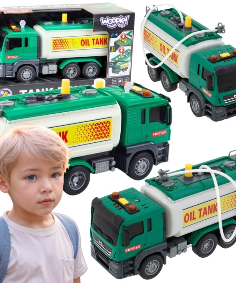 Interaktiivne veepaakauto realistlike efektidega