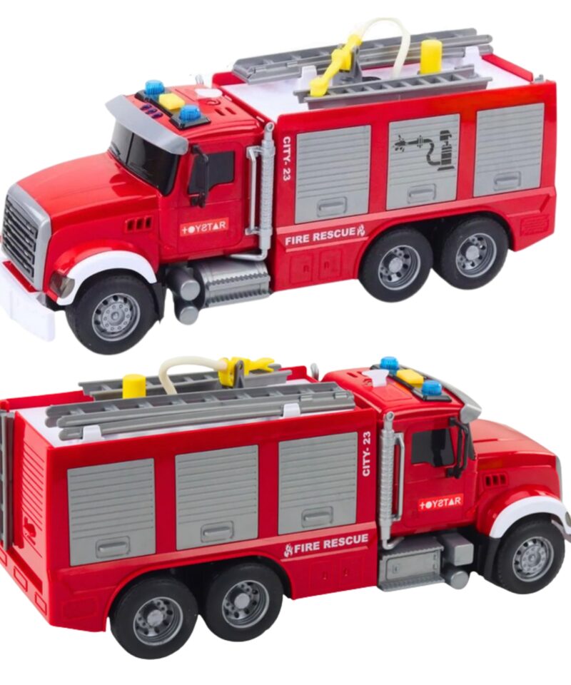 Lastele ohutu tuletõrjeauto mänguasi