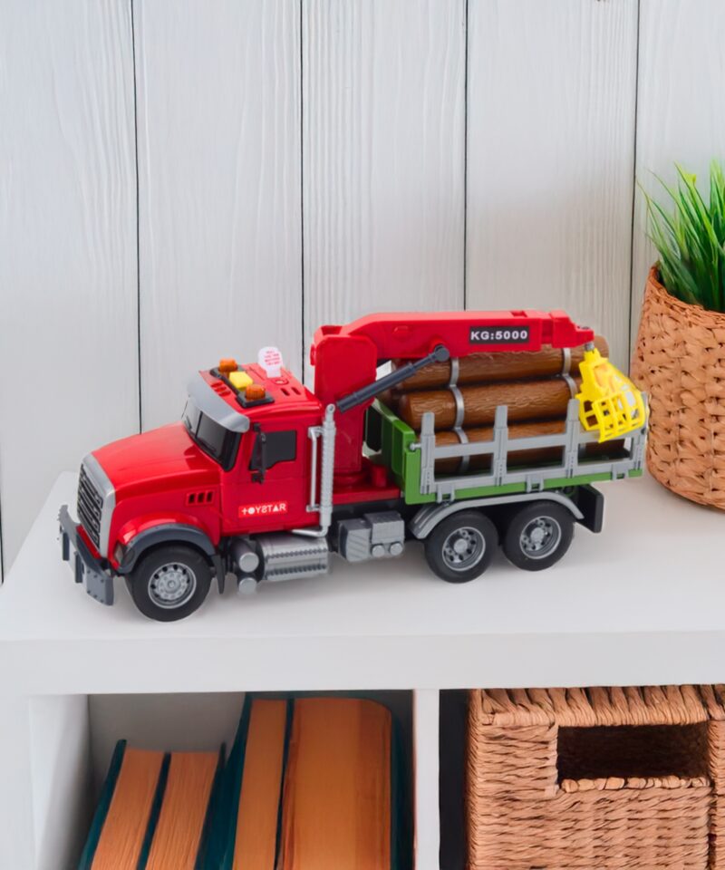 Realistlik kraanaga veoauto mänguasi