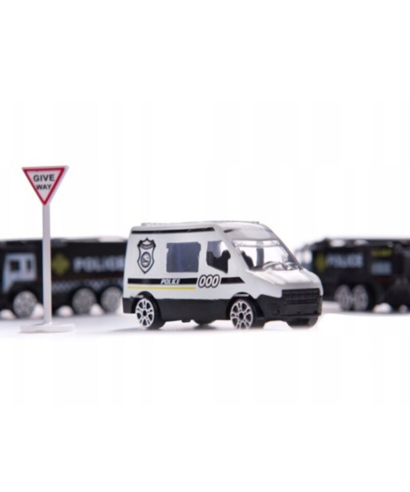 Politseiautod ja liiklusmärgid