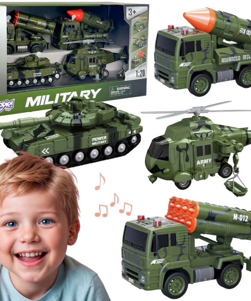 Sõjaväemasinate Komplekt Lastele