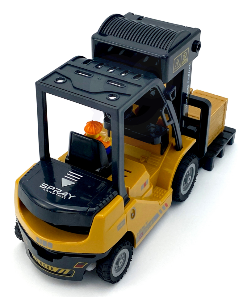 Heliefektidega kahveltõstuk mängurõõmuks