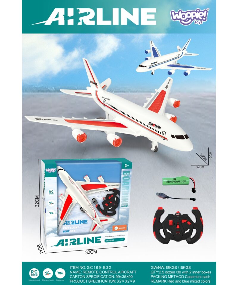 Kaugjuhitav lennuk maapinnal liikumiseks