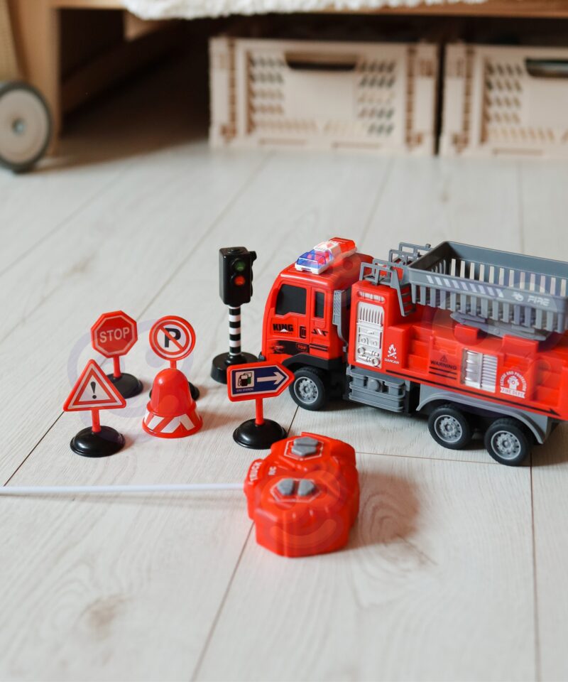 Valgusefektidega tulekustutusauto