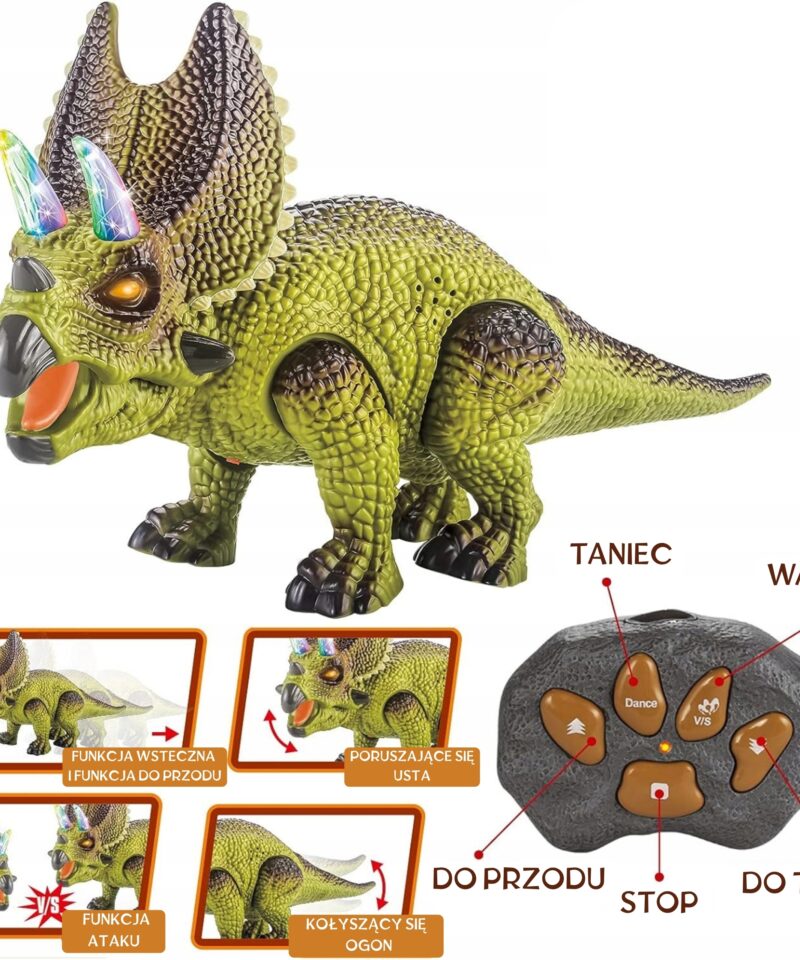 Kaugjuhitav dino liikuva lõuaga