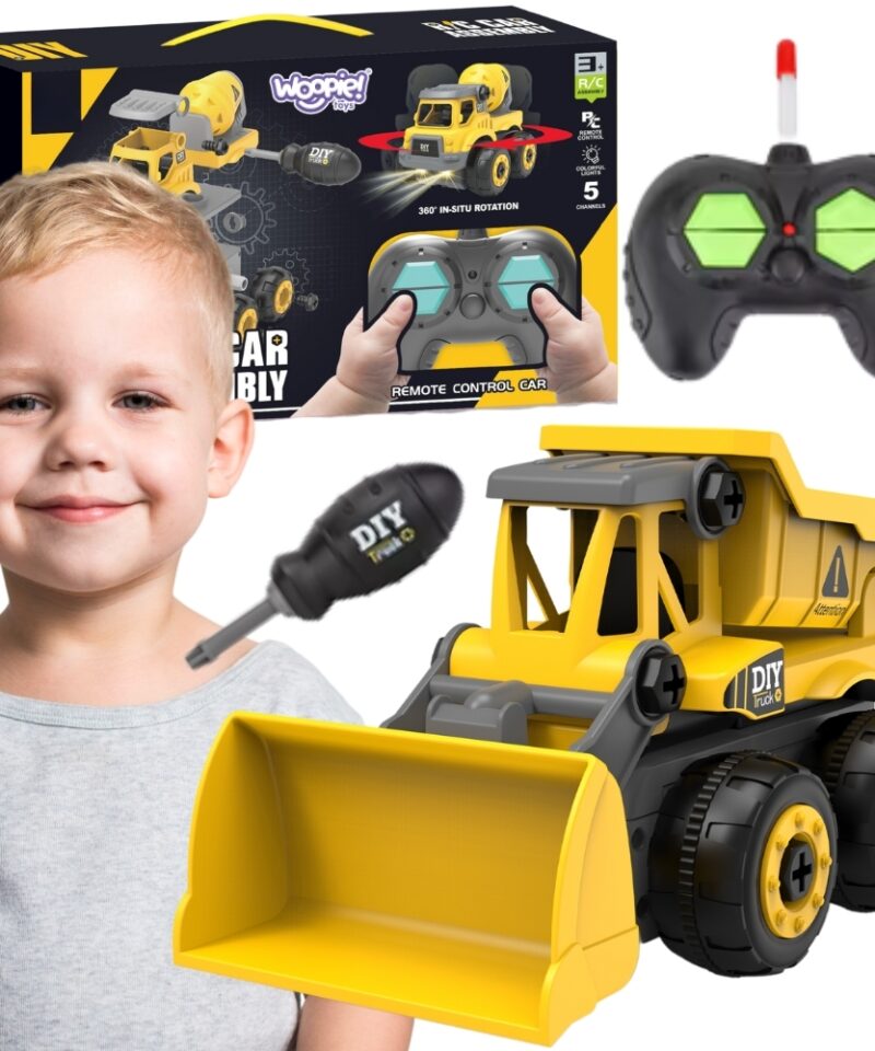 Laste kaugjuhitav ehitusauto mängimiseks