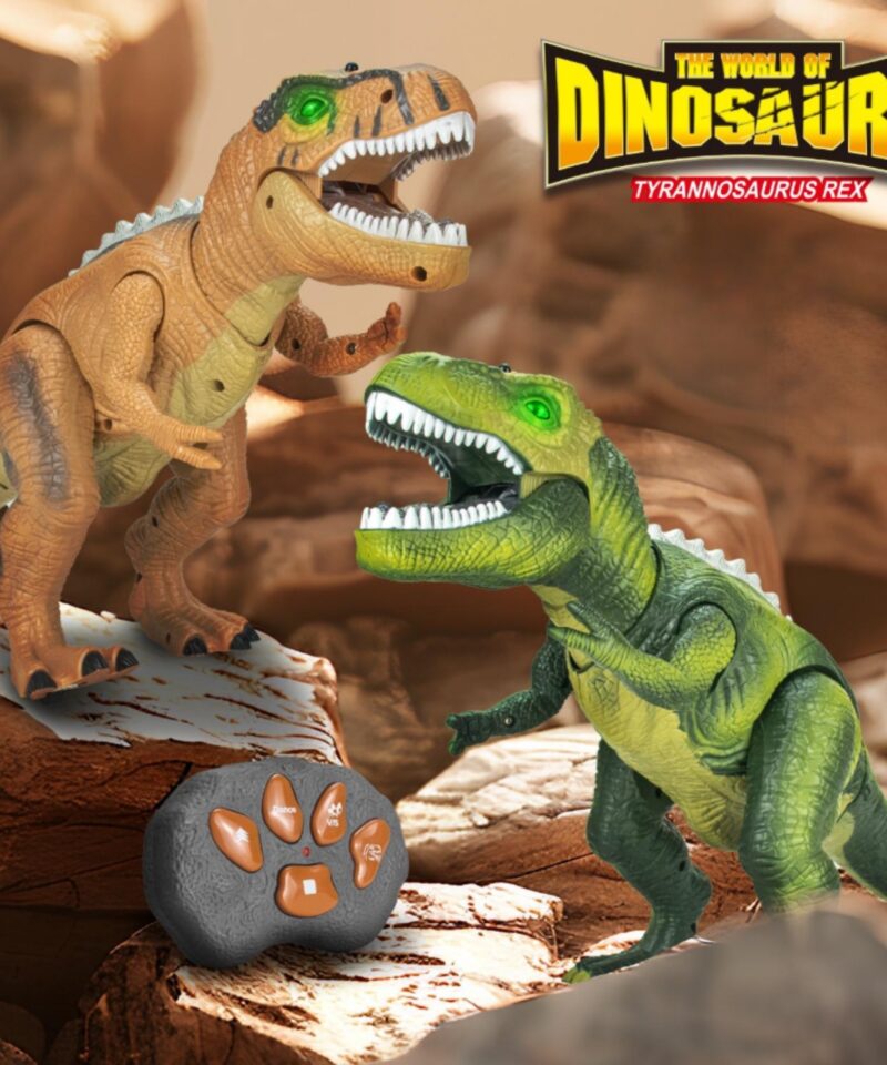 T-Rex mänguasi valgustusega